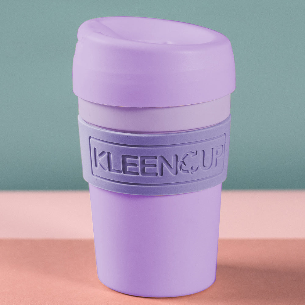 KleenCup Lilac Reusable travel mugs BPAfree Coffee Cup with lid